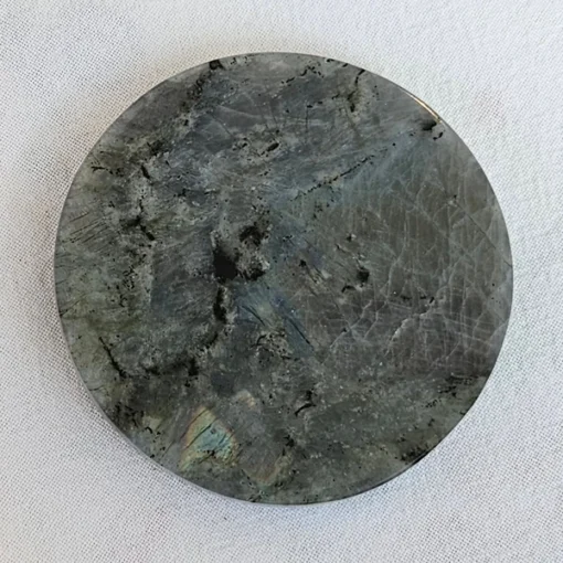 Labradorite 0408-2 Labradorite Coaster #0408