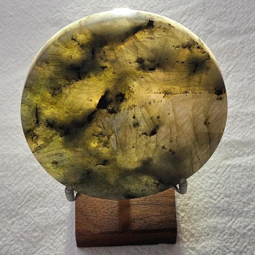 Labradorite 0408-4 Labradorite Coaster #0408