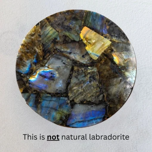 Labradorite Coaster #0208