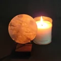 Pink Quartz 0108-6 Pink Quartz Coaster #0108
